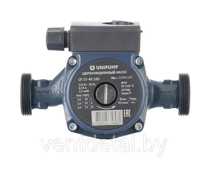 Насос циркуляционный UNIPUMP CP 25-80 180