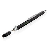 Ручка многофункциональная "P221.551", черный, серебристый, фото 2