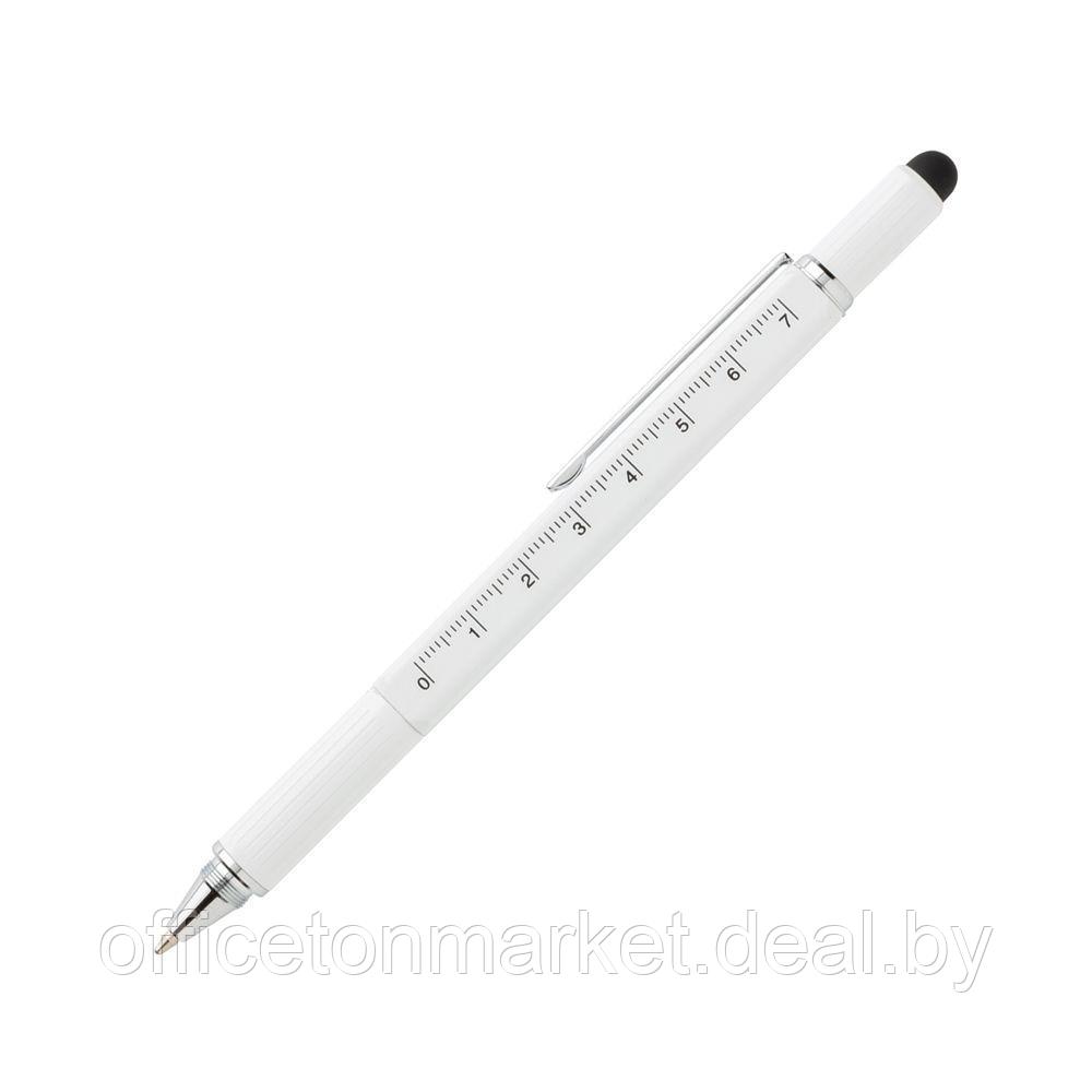 Ручка многофункциональная "P221.553", белый, серебристый - фото 1 - id-p224985193