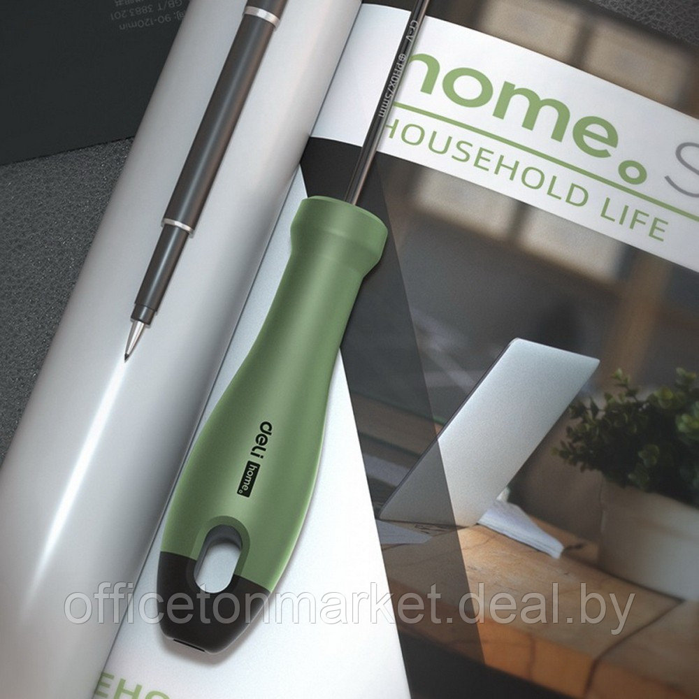 Набор инструментов 4 предмета Deli "Home", зеленый, серый - фото 7 - id-p224985195