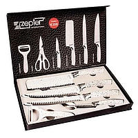 Набор ножей zepter на 6 предметов, ножи кухонные и принадлежности, нож кухонный цептер