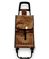 Ручная сумка тележка для покупок хозяйственная на колесиках с ручкой, TL-29 тачка с сумкой с колесами дорожная
