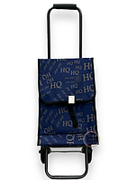 Ручная сумка тележка для покупок хозяйственная на колесиках с ручкой, TL-59 тачка с сумкой с колесами дорожная