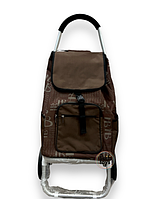 Ручная сумка тележка для покупок хозяйственная на колесиках с ручкой, TL1-4 тачка с сумкой с колесами дорожная