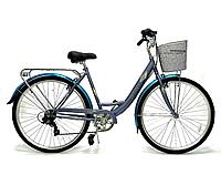Велосипед 28" Stels Navigator 395 V Z010 Серый/голубой 2024, X0000000563 Stels