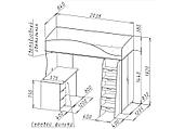 Кровать-чердак Сэнди кр-111, фото 6