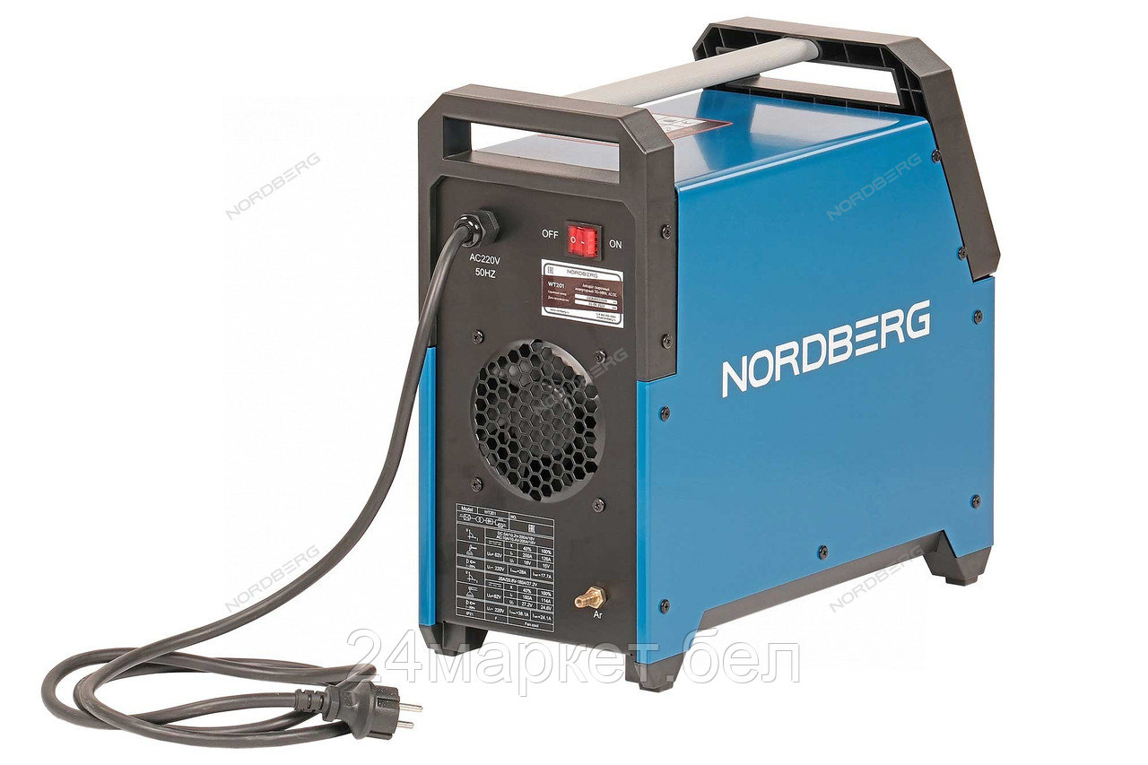 NORDBERG WT201 Аппарат сварочный инверторный TIG+MMA, AC/DC 220V - фото 2 - id-p224985971