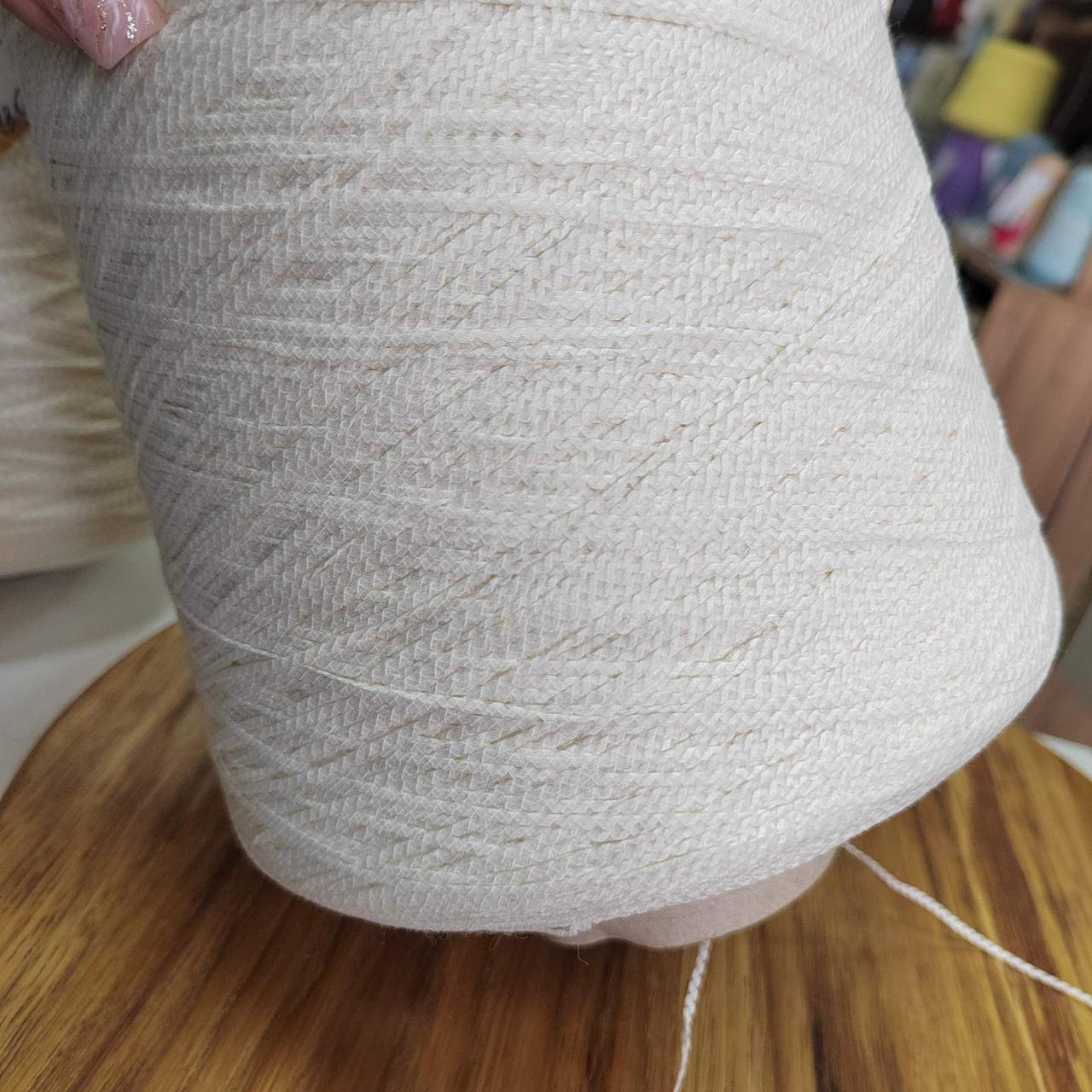 Пряжа LineaPiu art Joyce 80% хлопок 20% полиамид 550м/100г лента ...