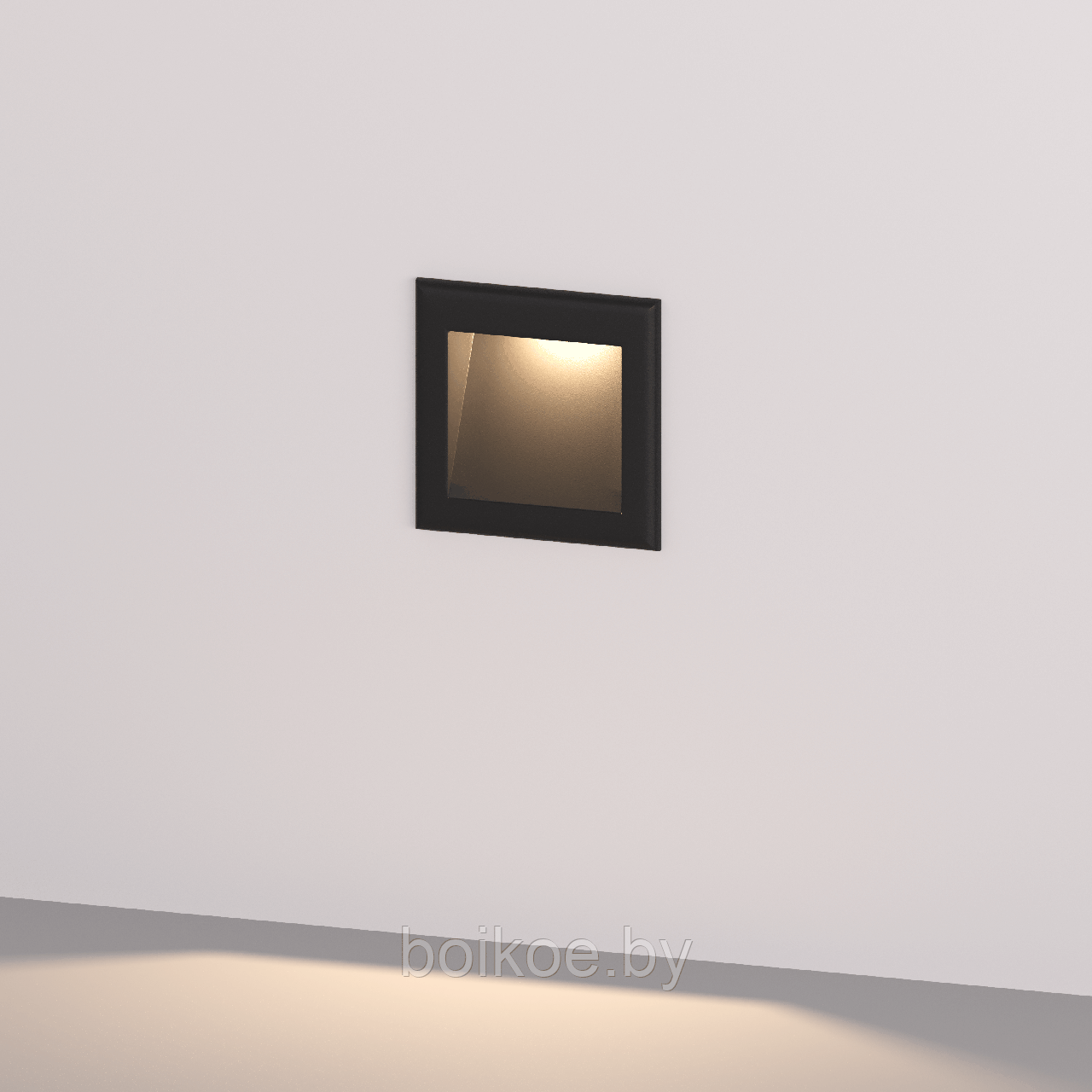 Декоративный светильник Byled серия FLARE-SQ (черный, белый, 3 Вт) - фото 5 - id-p224989042