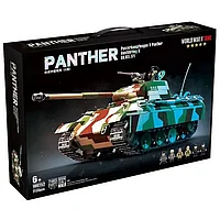 Конструктор Немецкий Танк Пантера Panther, 100252 , 2136 деталей