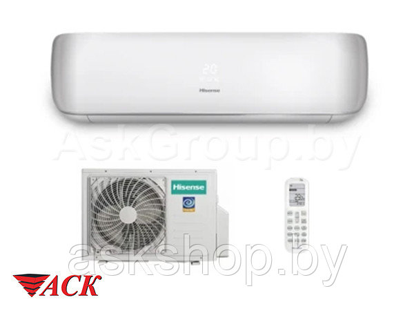 Кондиционер Hisense Premium Design Super DC Inverter AS-10UW4RVETG01 трубы 1/4 +3/8 (R32)