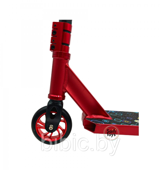 Самокат трюковый Scooter F013 прыжковый, детские трюковые самокаты, трюковой для детей подростков для прыжков - фото 8 - id-p224989249