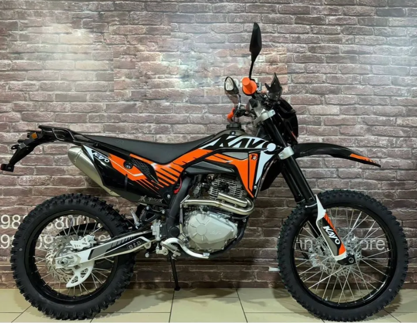 Мотоцикл Kayo T4 300 cm3 подвеска KKE