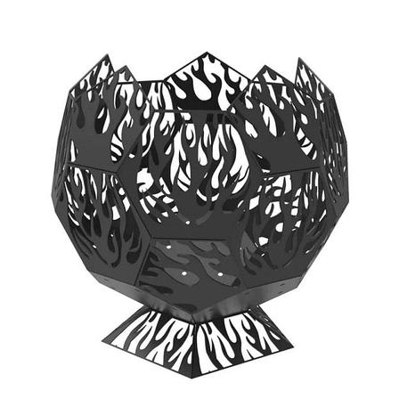 Костровая чаша Kennet Огненный цветок 620x580 мм, фото 2