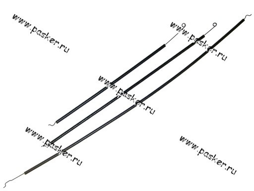 Трос печки и заслонок ВАЗ-2105,04 (к-т 3 шт.) РЕКАРДО - фото 1 - id-p224989820