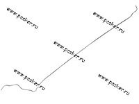 Трубка топливопровода ВАЗ-2108-099 магистральная сливная (карб.) Лежардин