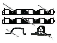 Прокладка коллектора ГАЗ дв.511,513,523 впускного 'паук' (к-т 4шт) Россия черные