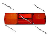 Рассеиватель заднего фонаря ГАЗ,ЗИЛ,КАМАЗ с/о левый (6 винтов) АвтоСфера
