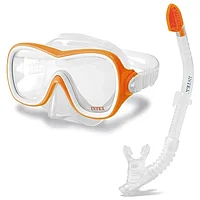 Детская маска с трубкой для плавания Intex Wave Rider 55647