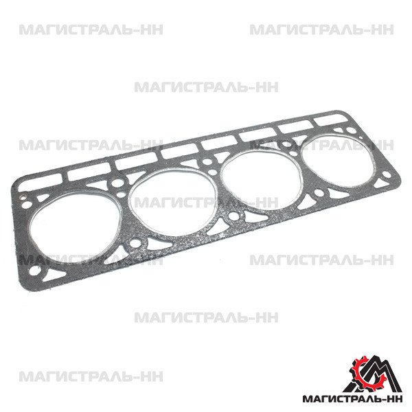 Прокладка ГБЦ ГАЗ-24,УАЗ (с треуг.отв.) универсальная Россия - фото 1 - id-p224990252