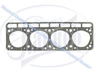 Прокладка ГБЦ ГАЗ-2410,029,3302 дв.402 (с круглыми отверстиями) Россия