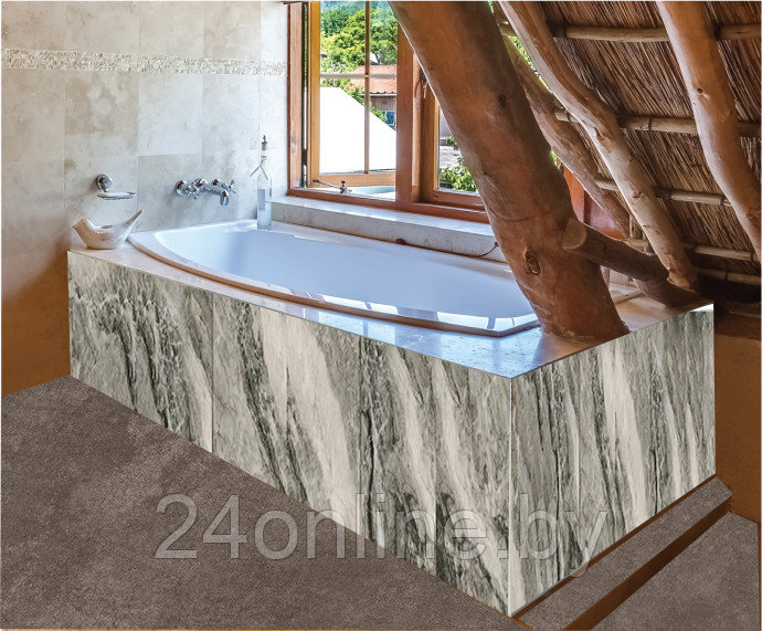 Экран под ванну Comfort Alumin Group 3D Дикий пляж 150 - фото 1 - id-p224989747