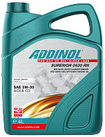 5W-30 ADDINOL Масло моторное Superior 0530 RN, 4л