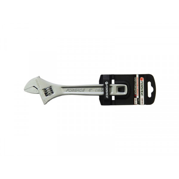 Ключ разводной Profi CRV 8 -200мм (захват 0-25мм), на пластиковом держателе - фото 1 - id-p224992893