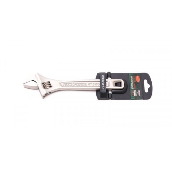 Ключ разводной Profi CRV 6 -150мм (захват 0-20мм), на пластиковом держателе - фото 1 - id-p224994737