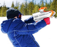 Снежкобластер Бластер снежкомет "SnowBall Gun 2в1" 338