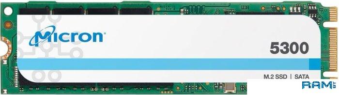 SSD Micron 5300 Pro 480GB MTFDDAV480TDS-1AW1ZABYY - фото 1 - id-p224997413