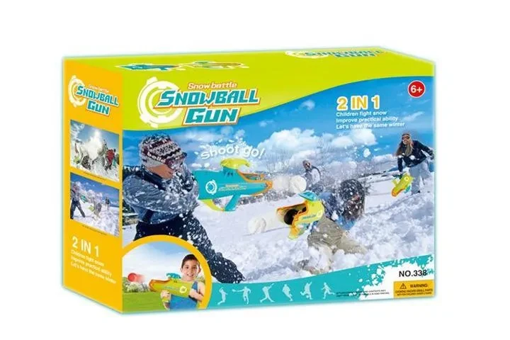 Снежкобластер Бластер снежкомет "SnowBall Gun 2в1" 338 - фото 3 - id-p224997402