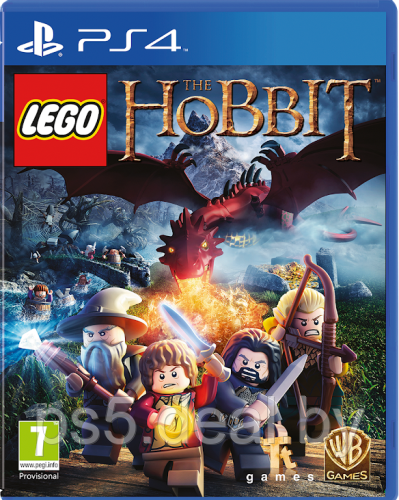 PS4 Уценённый диск обменный фонд LEGO The Hobbit для PlayStation 4 / Лего Хоббит ПС4 - фото 1 - id-p224996869