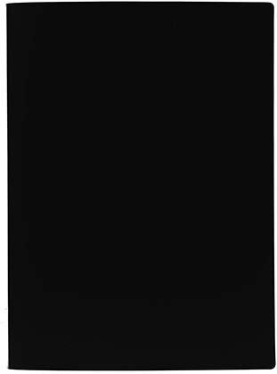 Папка пластиковая на 30 файлов Lite толщина пластика 0,5 мм, черная - фото 2 - id-p224996298