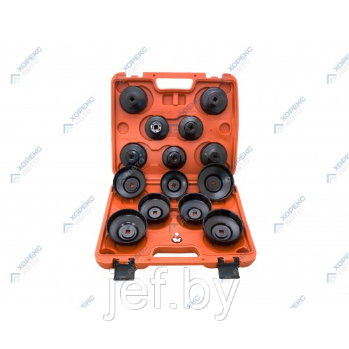 Набор чашек для снятия масленого фильтра 14 предметов HZ 25.1.009W ХОРЕКС АВТО HZ 25.1.009W