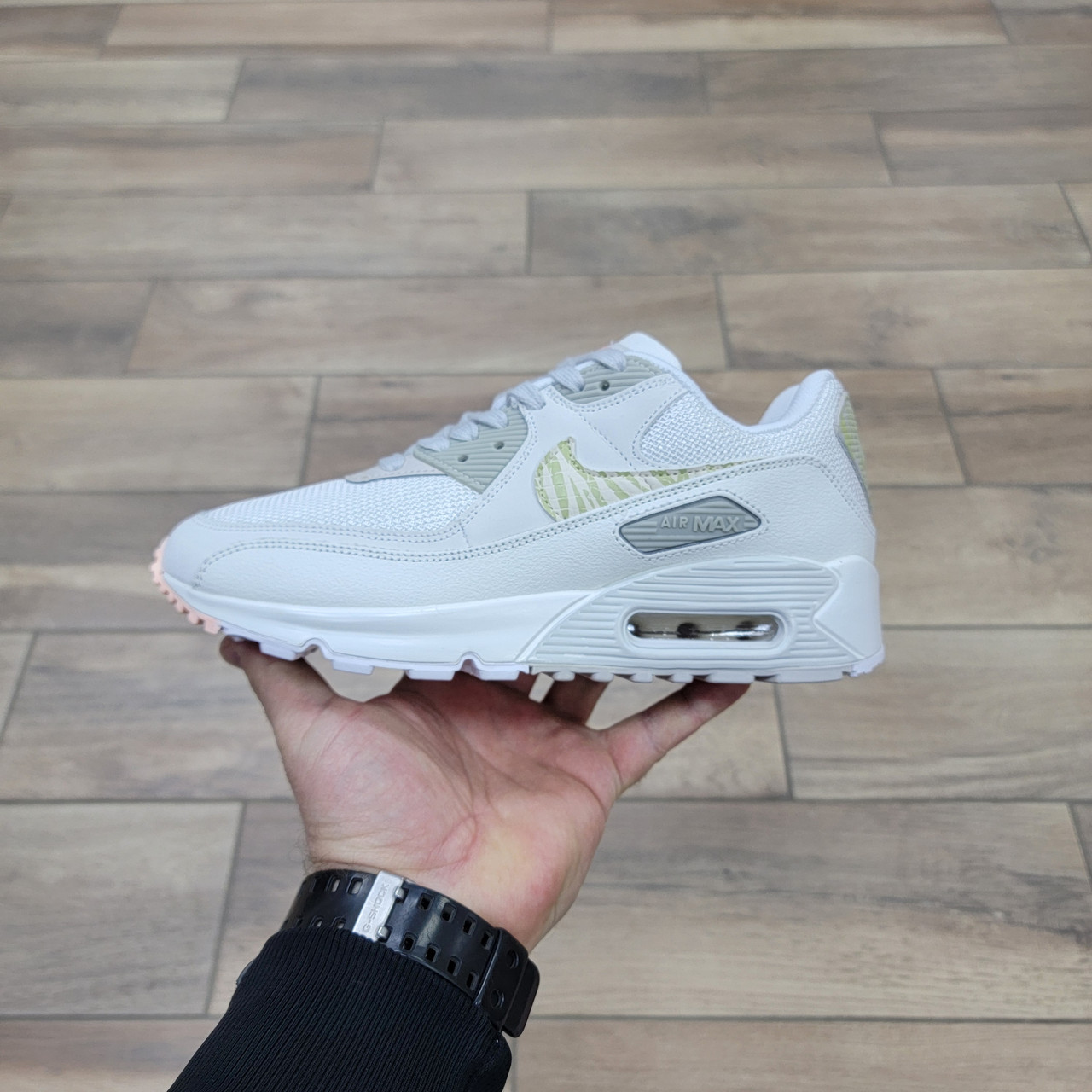 Кроссовки Nike Wmns Air Max 90 SE 'Summit White Light Bone'