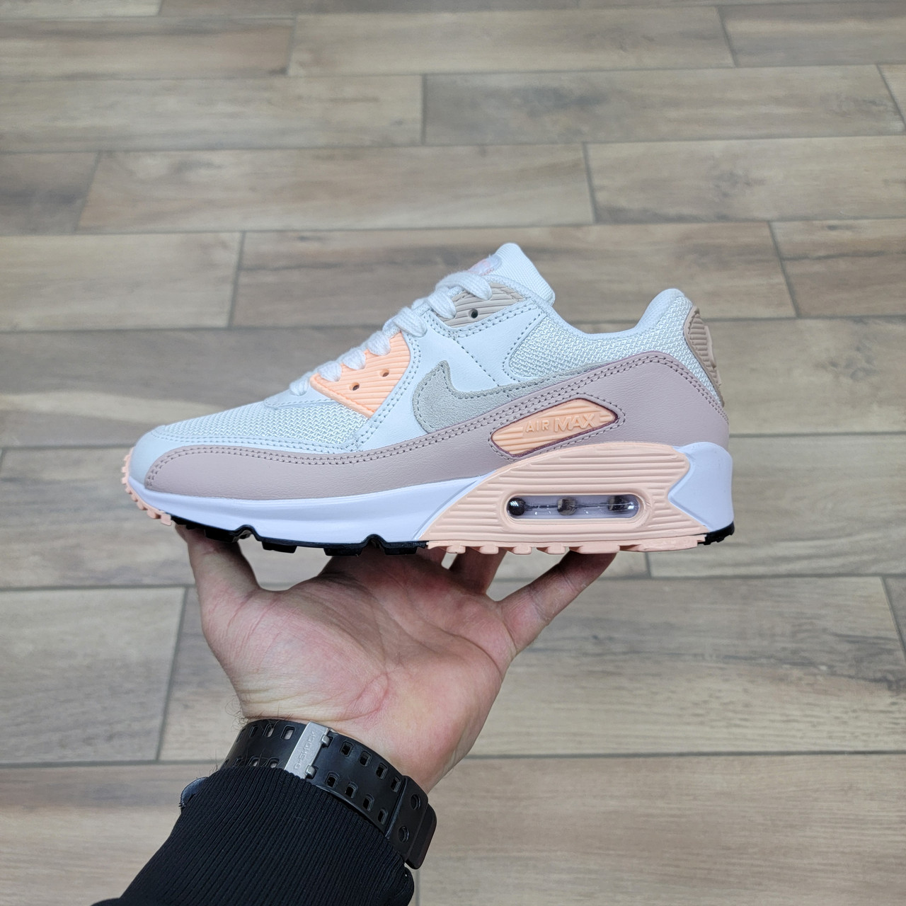 Кроссовки Nike Wmns Air Max 90 'Barely Rose' - фото 1 - id-p224953633