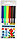 Фломастеры Silwerhof «Веселые друзья» (125 мм) 6 цветов, толщина линии 1 мм, вентилируемый колпачок, фото 3