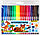 Фломастеры Silwerhof «Веселые друзья» (125 мм) 18 цветов, толщина линии 1 мм, вентилируемый колпачок, фото 3