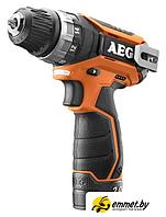 Дрель-шуруповерт AEG Powertools BS 12C2 LI-202C 4935447867 (с 2-мя АКБ)