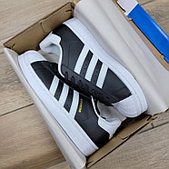 Кроссовки Adidas Superstar Black White, фото 6