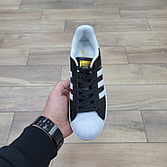 Кроссовки Adidas Superstar Black White, фото 3