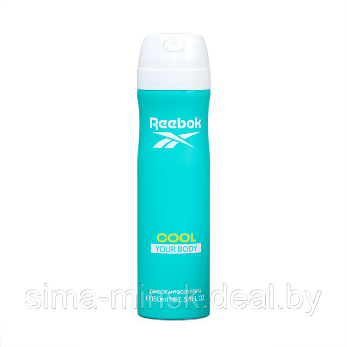 Набор женский Reebok Cool Your Body: туалетная вода, 100 мл + дезодорант, 150 мл - фото 3 - id-p224999419