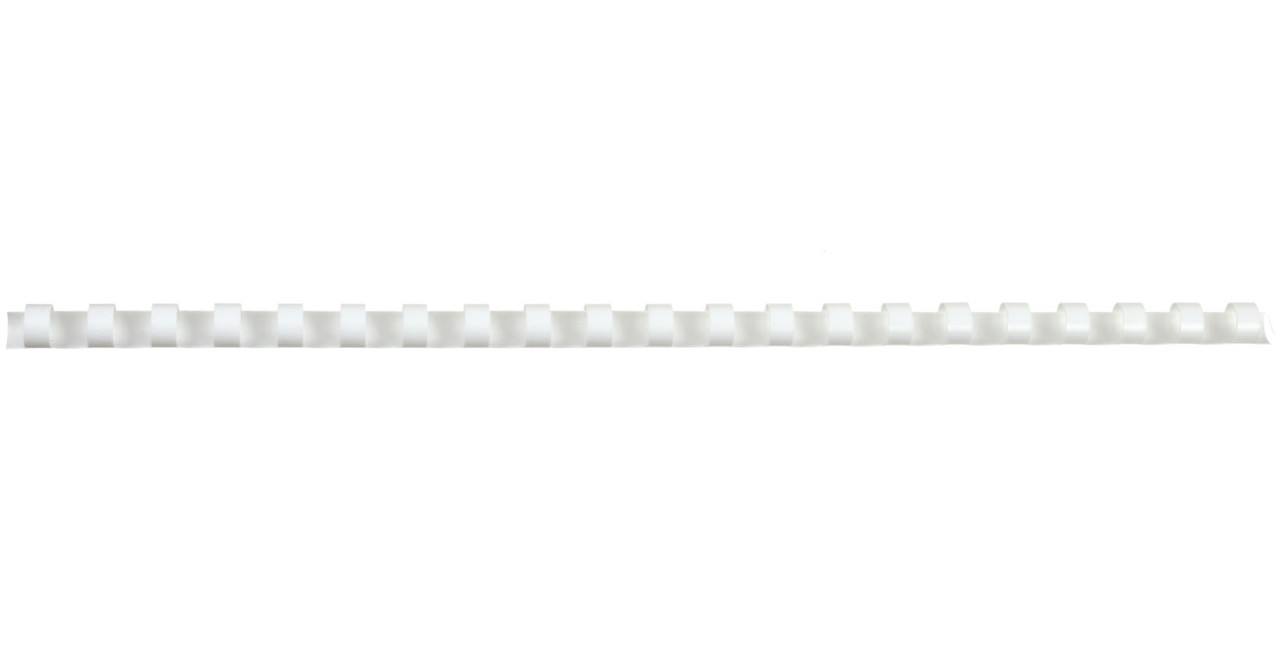 Пружина пластиковая Silwerhof (10) 10 мм, белая - фото 2 - id-p225000041