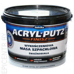 Шпатлевка белая ACRYL PUTZ SP21 SPACHTEL ШПАТЛЕВОЧНАЯ ГЛАДЬ ФИНИШНАЯ РБ 8кг - фото 1 - id-p32203869