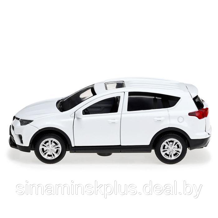 Машина металлическая TOYOTA RAV4, 12 см, открывающиеся двери, инерционная, цвет белый - фото 2 - id-p225002099