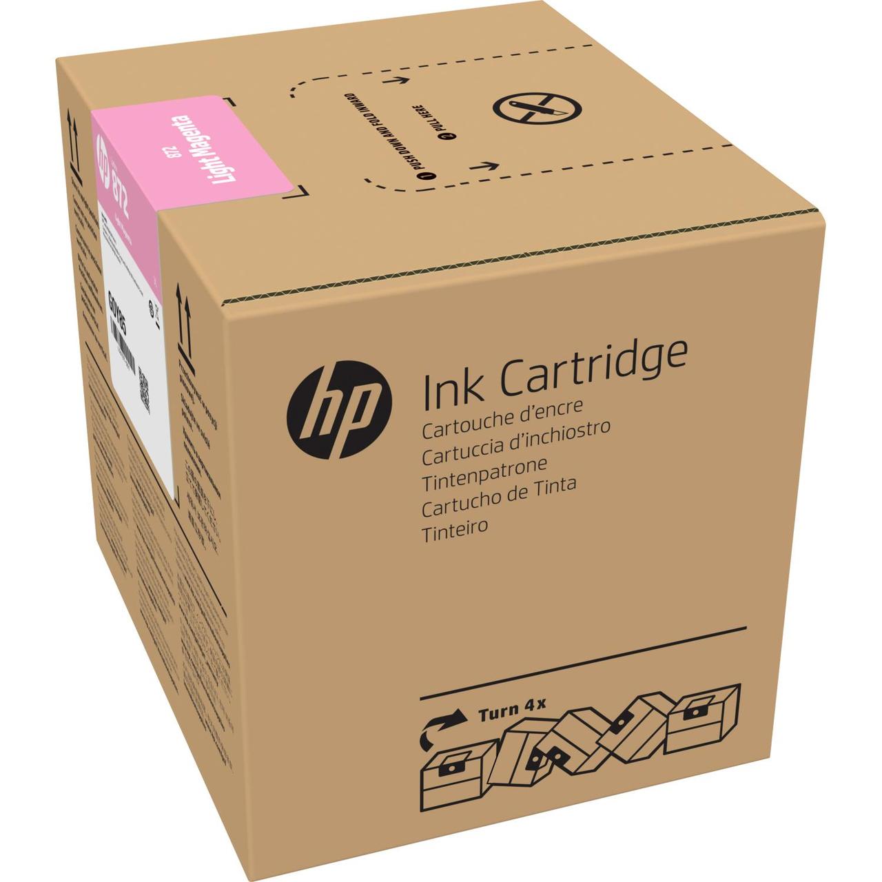 Картридж HP 872 3L Lt Magenta Latex Ink Crtg G0Z06A - фото 1 - id-p225002216