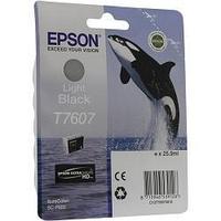 Картридж струйный Epson T7607 C13T76074010 светло-серый (10000стр.) (25.9мл) для Epson SureColor SC-P600