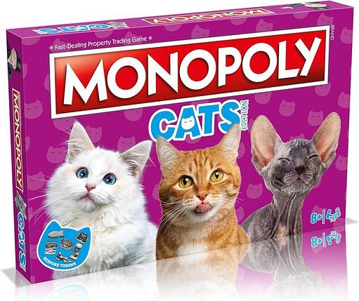 Настольная игра Монополия Кошки / Monopoly: Cats ENG, фото 2