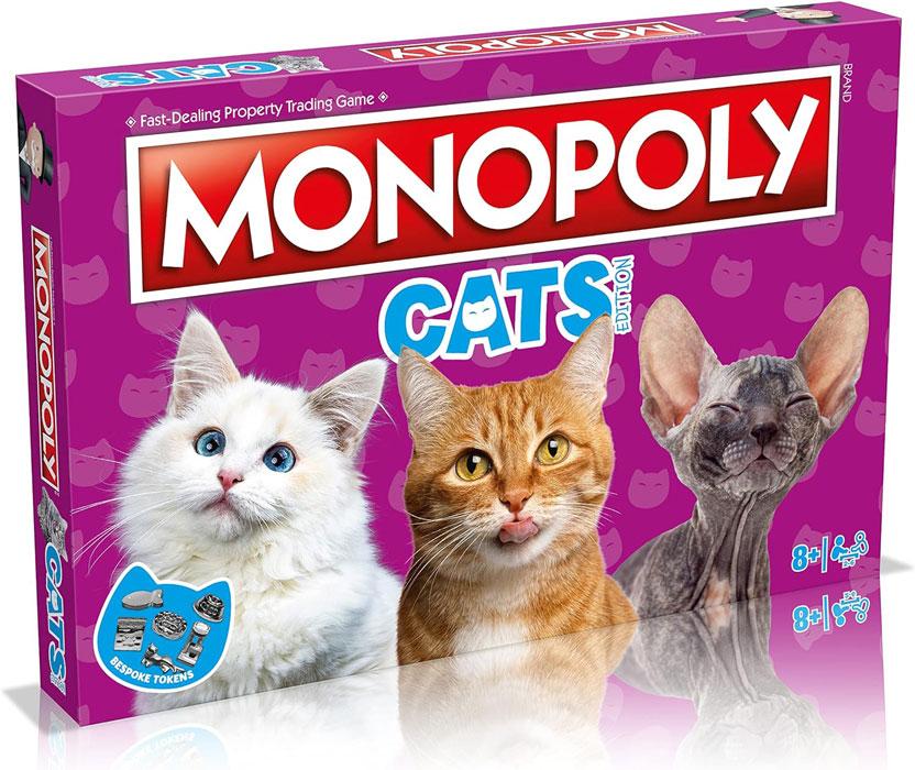 Настольная игра Монополия Кошки / Monopoly: Cats ENG - фото 1 - id-p225002649